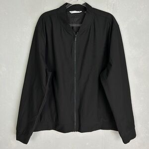 7 Diamonds men size XXL Infinity Bomber Jacket black full zip lightweight